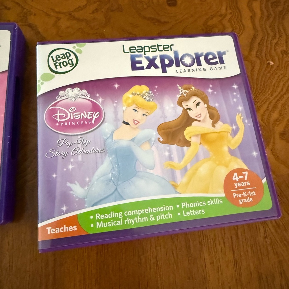 Tangled/Pop Up Story Adventure Language Skills Leapster Explorer Learning Games - Picture 3 of 4